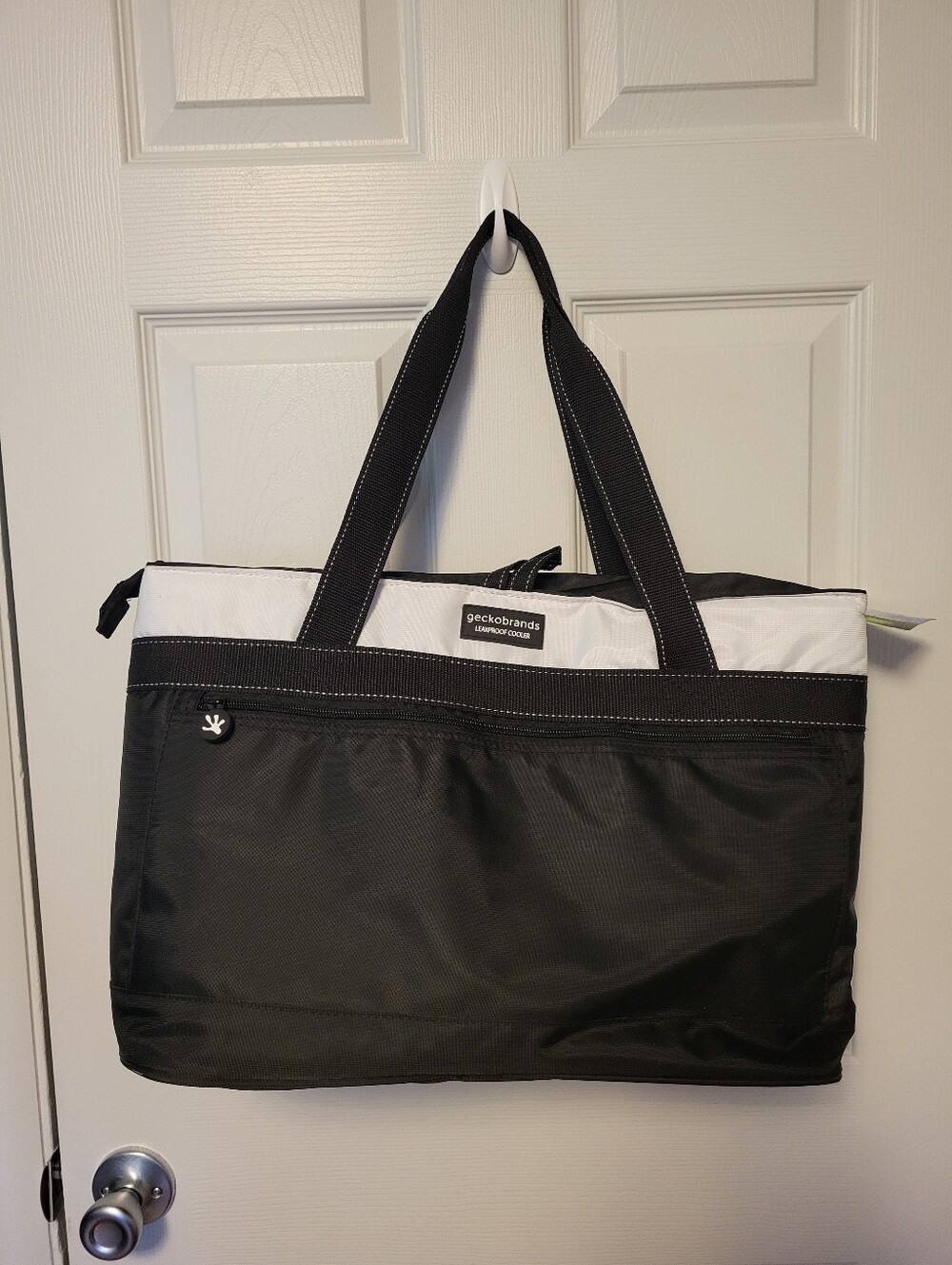 Gecko Brands 2 Compartment Tote Cooler Fits 40 Cans, 30 Slim Cans, or 24 Bottles